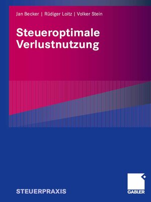 cover image of Steueroptimale Verlustnutzung